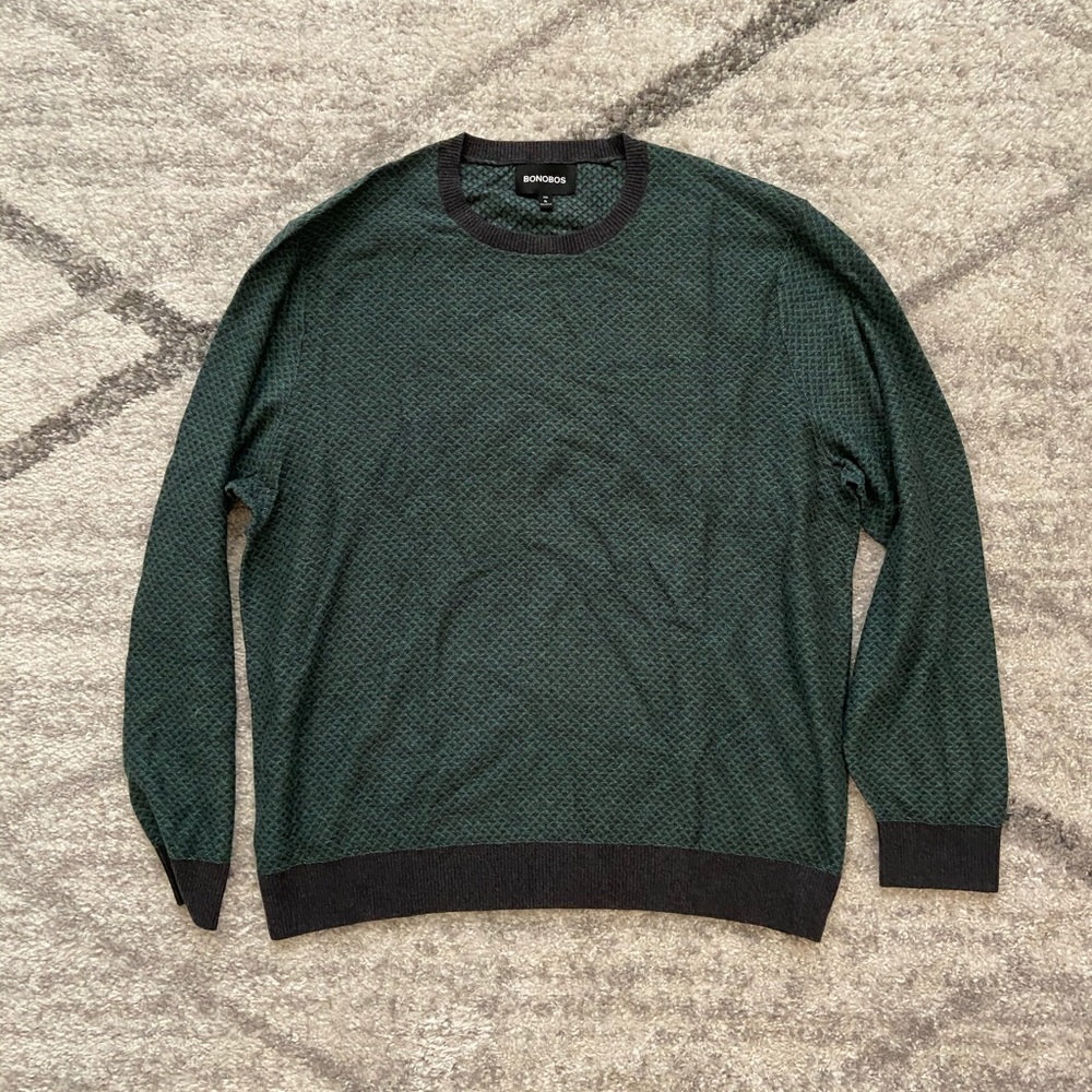 Bonobos green sweater